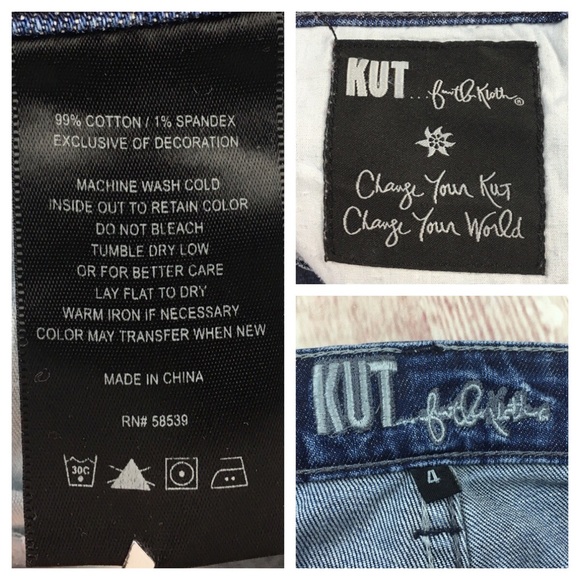 💸Kut from the Kloth denim jean in size 4 - Picture 6 of 8